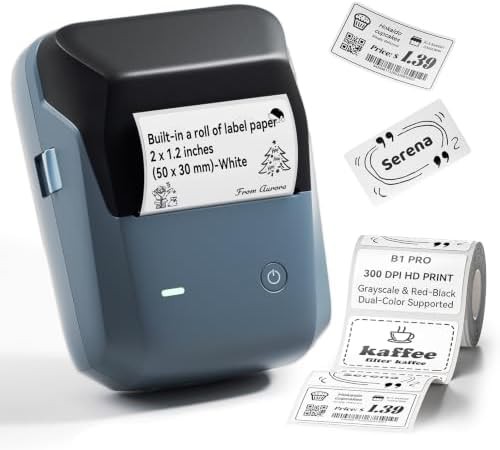 Blue high definition sticker printer for photos