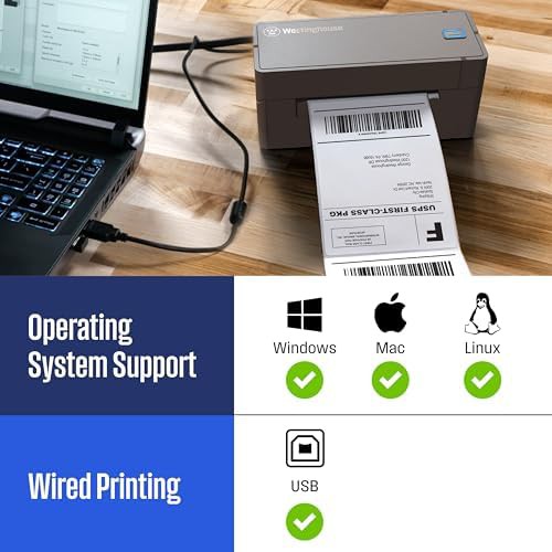 Mac and Windows thermal shipping printer — photo 3
