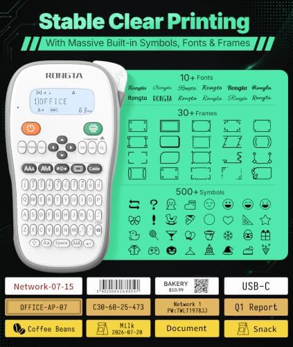Handheld laminated label maker with bluetooth — photo 3