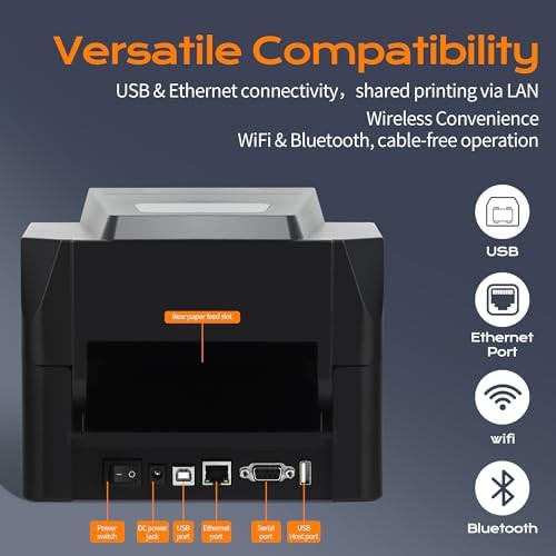 High speed commercial thermal transfer printer — photo 3