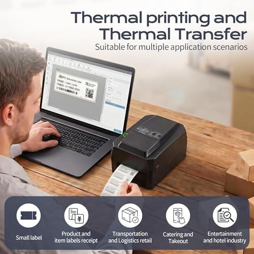 High speed commercial thermal transfer printer — photo 5