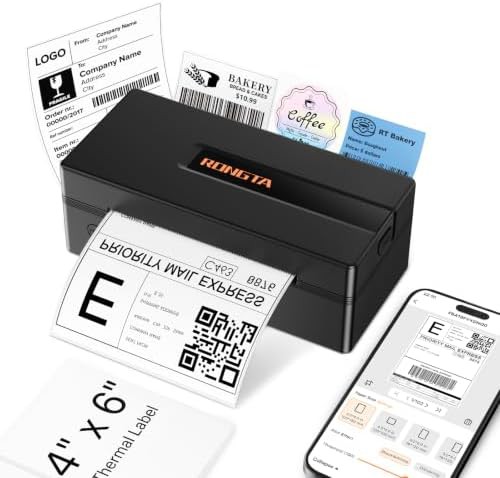 Inkless bluetooth printer for small business