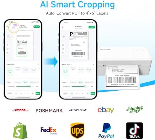 Compact Android Bluetooth shipping label maker — photo 5