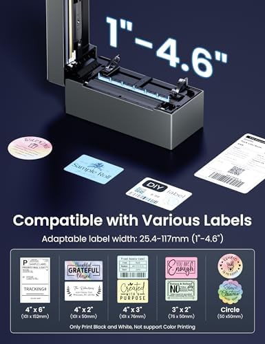 Thermal label printer with ethernet and bluetooth — photo 5