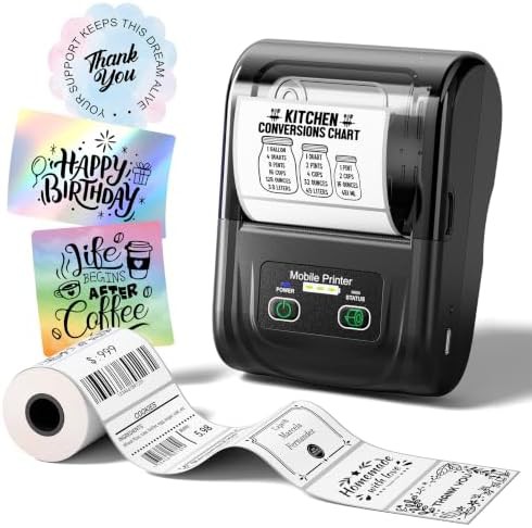 High speed two inch thermal label maker