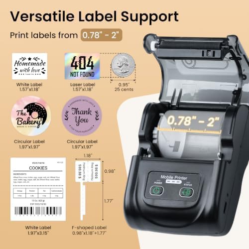 High speed two inch thermal label maker — photo 4