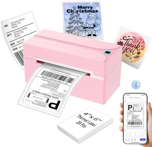 iOS compatible shipping label printer