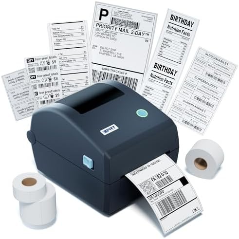 High speed 6IPS thermal shipping printer