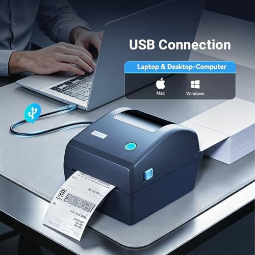 High speed 6IPS thermal shipping printer — photo 4