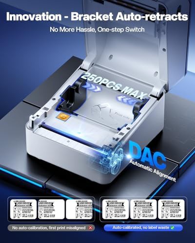 Shipping label printer with integrated scale — photo 5