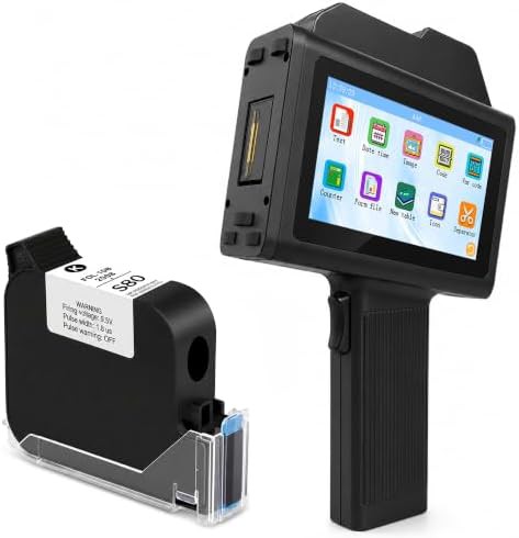 One inch handheld inkjet printer gun