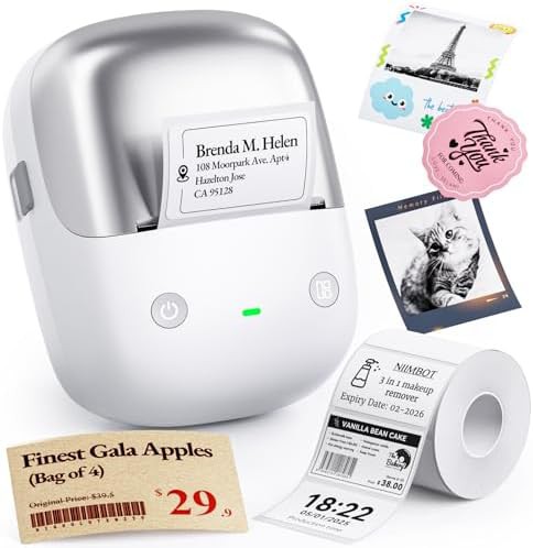 High definition handheld thermal label printer