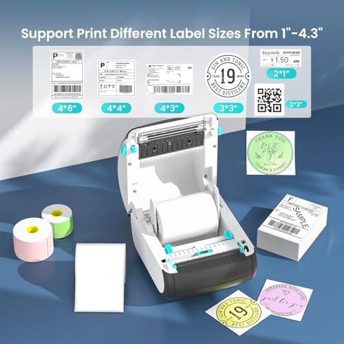 Wireless thermal shipping label printer — photo 3