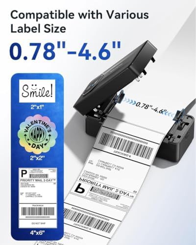 Thermal shipping label printer 4x6 inch — photo 3
